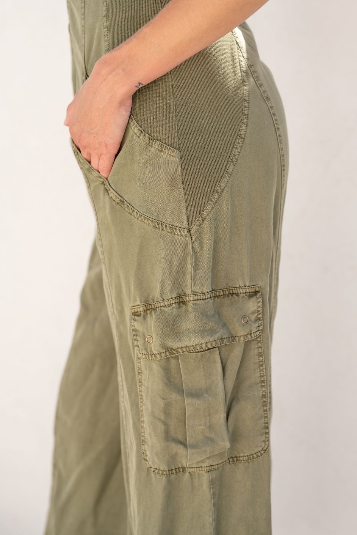 XCVI Norris Crop Jumpsuit 