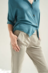 Wearables 4-Pocket Fold Over Pant 