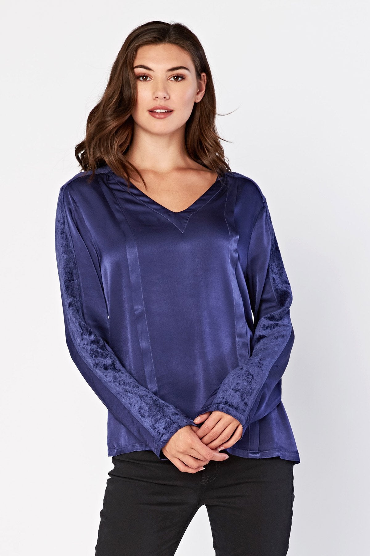 Xcvi Nomad Top In Blue