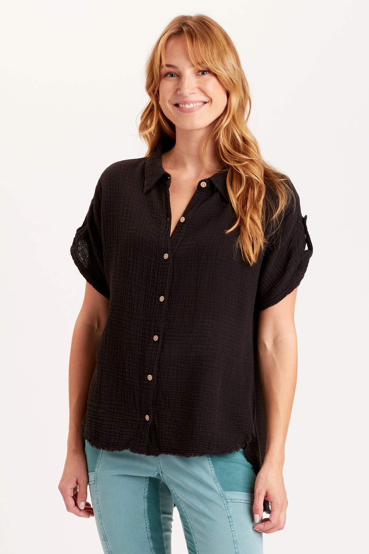 Xcvi Aurelius Tunic In Black In Black