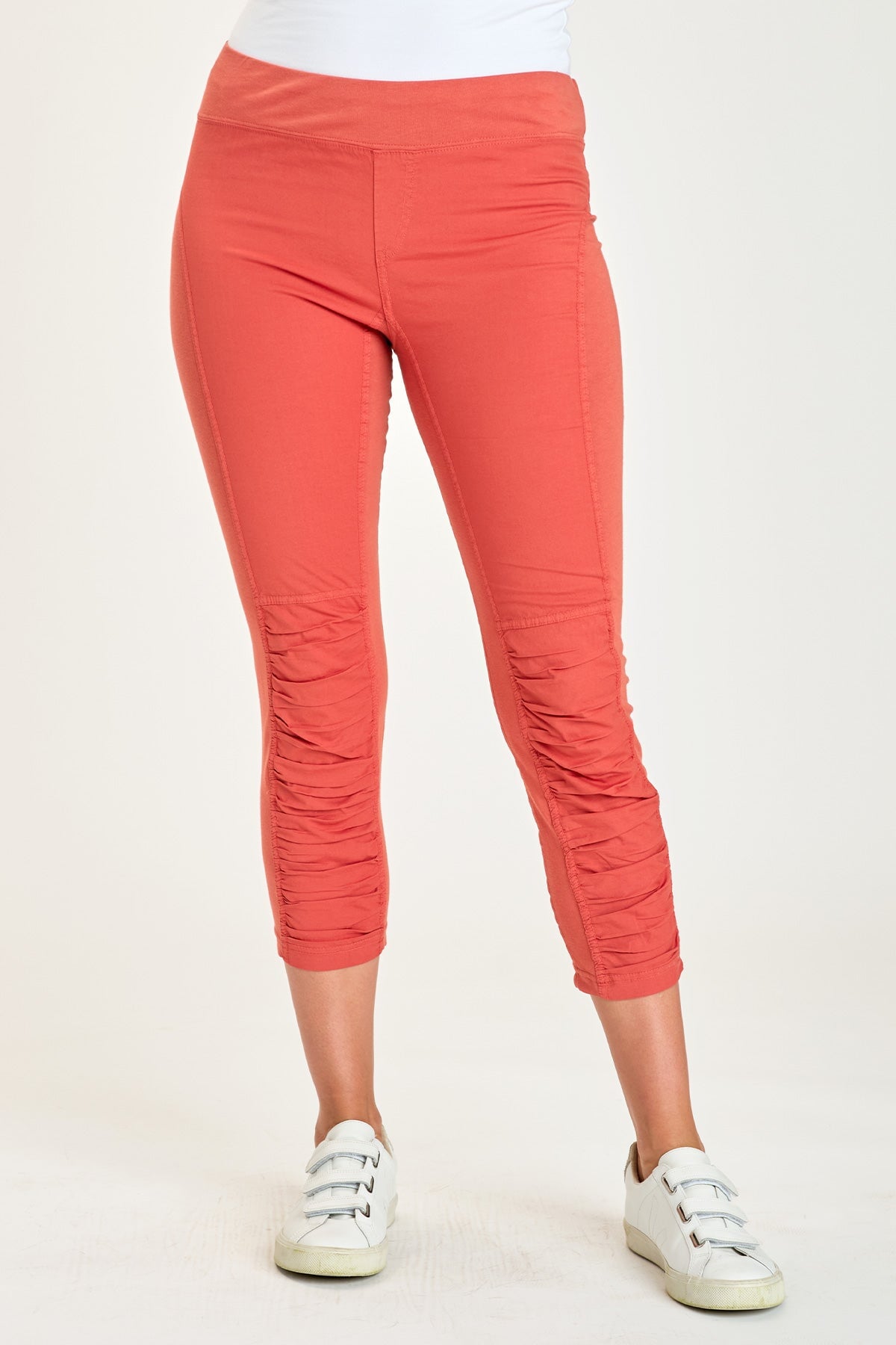 Wearables Jetter Crop Legging In Red