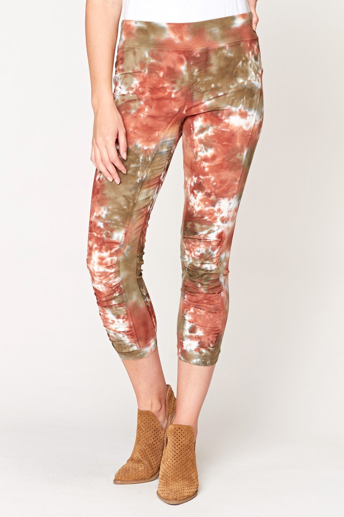Wearables Jetter Crop Legging In Red
