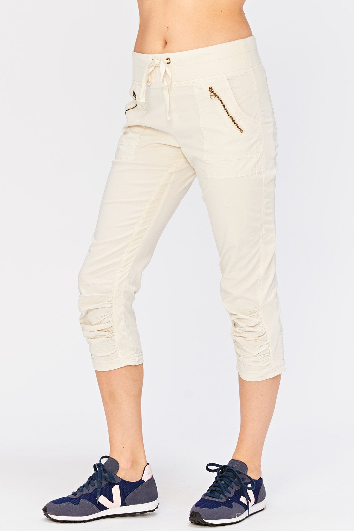 Wearables Highland Crop Legging In Beige